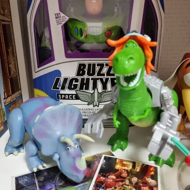[BUNJANG] Mattel Toy Story Gaming Rex Figure / 마텔 토이스토리 게이밍 렉스