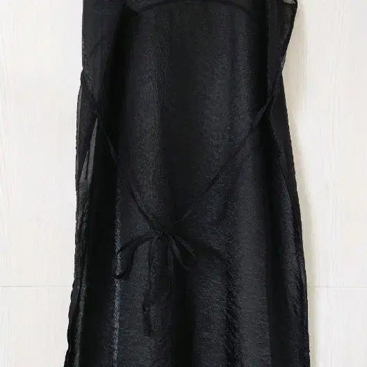 [BUNJANG] High-Quality See-Through Layered Bustier Long Dress / 고퀄 시스루 레이어드 뷔스티에 롱원피스