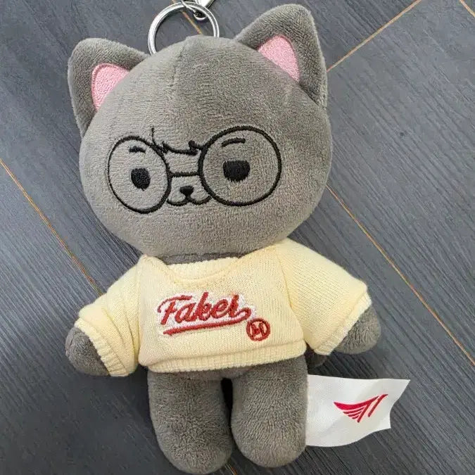 [BUNJANG] Onsemi T1 Faker Doll Keyring Gray / 온세티 t1 페이커 인형 키링 그레이