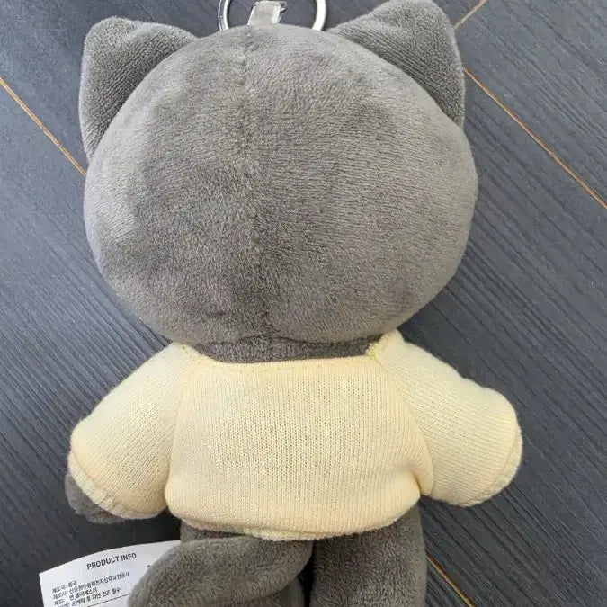 [BUNJANG] Onsemi T1 Faker Doll Keyring Gray / 온세티 t1 페이커 인형 키링 그레이