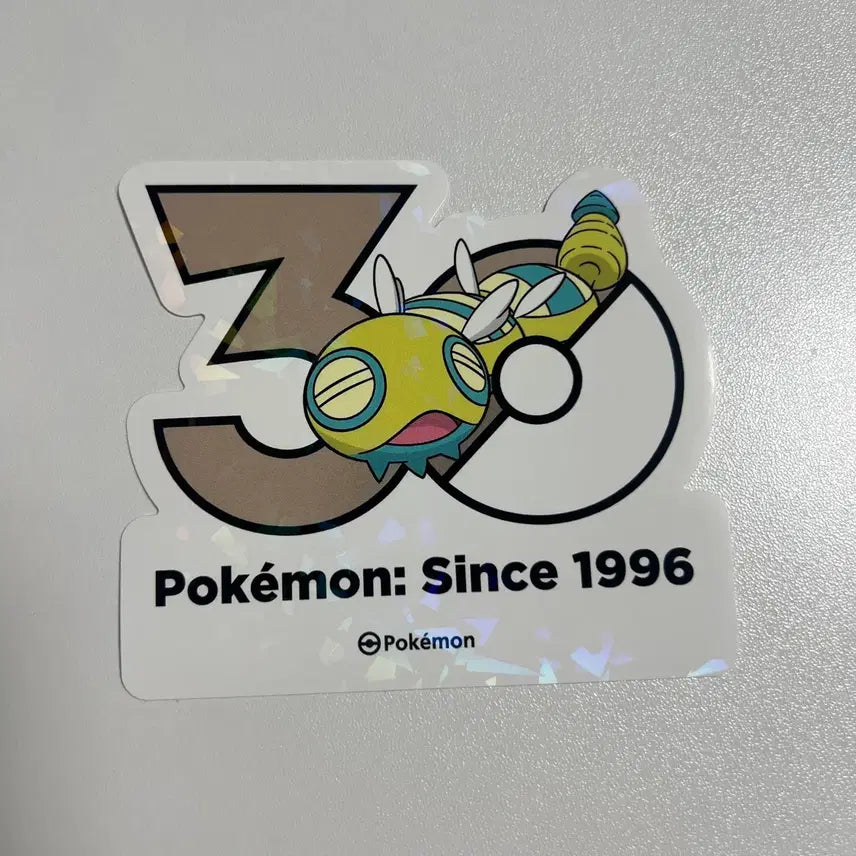 [BUNJANG] Pokémon 30th Anniversary Stickers / 노고치 포켓몬 30주년 스티커 올리브영