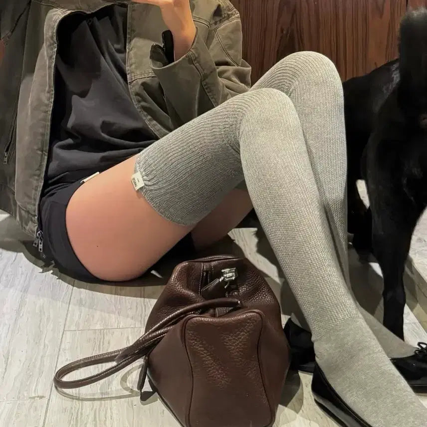 [BUNJANG] Glowny Everyday Knee High Socks / 글로니(Glowny) KNEE HIGH SOCKS 에브리데이 양말