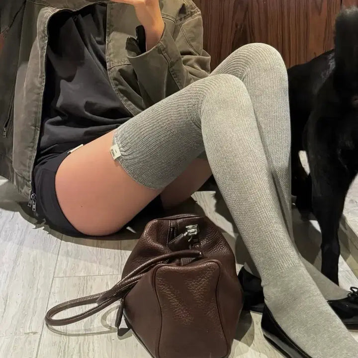 [BUNJANG] Glowny Everyday Knee High Socks / 글로니(Glowny) KNEE HIGH SOCKS 에브리데이 양말