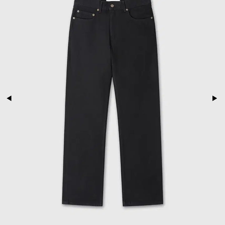 [BUNJANG] Tonywex Slim Straight Denim Black / 토니웩 슬림 스트레이트 데님 블랙