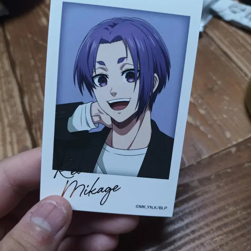 [BUNJANG] Blue Lock Reo Photocard / 블루록 레오 포카 (원가이하)