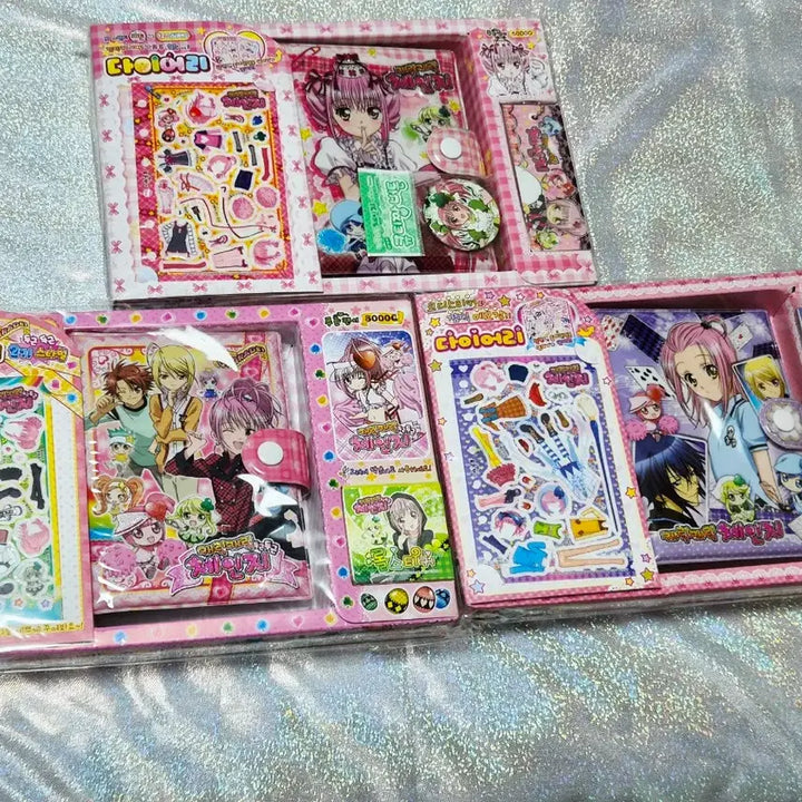 [BUNJANG] Shugo Chara! 6-Ring Diary (with Sticker Set) - Vintage Edition / 캐릭캐릭체인지 육공다이어리(코디스티커 포함) - 구판