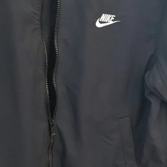 [BUNJANG] Nike Black Bomber Jacket L / 나이키 블랙 봄버 자켓 L