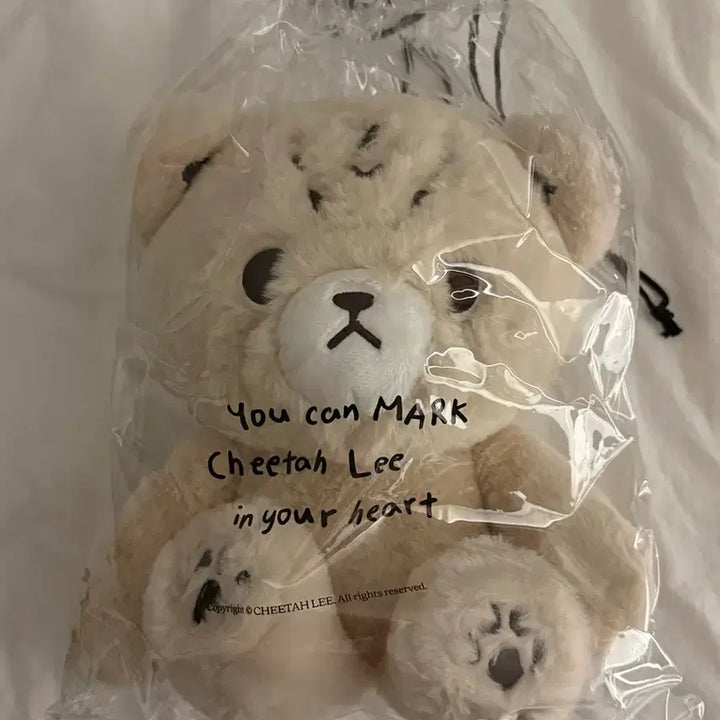 [BUNJANG] Cheetari 40cm Plush Doll (Dust Bag Included) / 왕치타리 왕타리 치타리 40cm 더스트백o 마크 인형