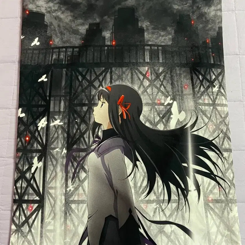[BUNJANG] Madoka Magica Homura Pillow Cover / 마마마 호무라 배게커버