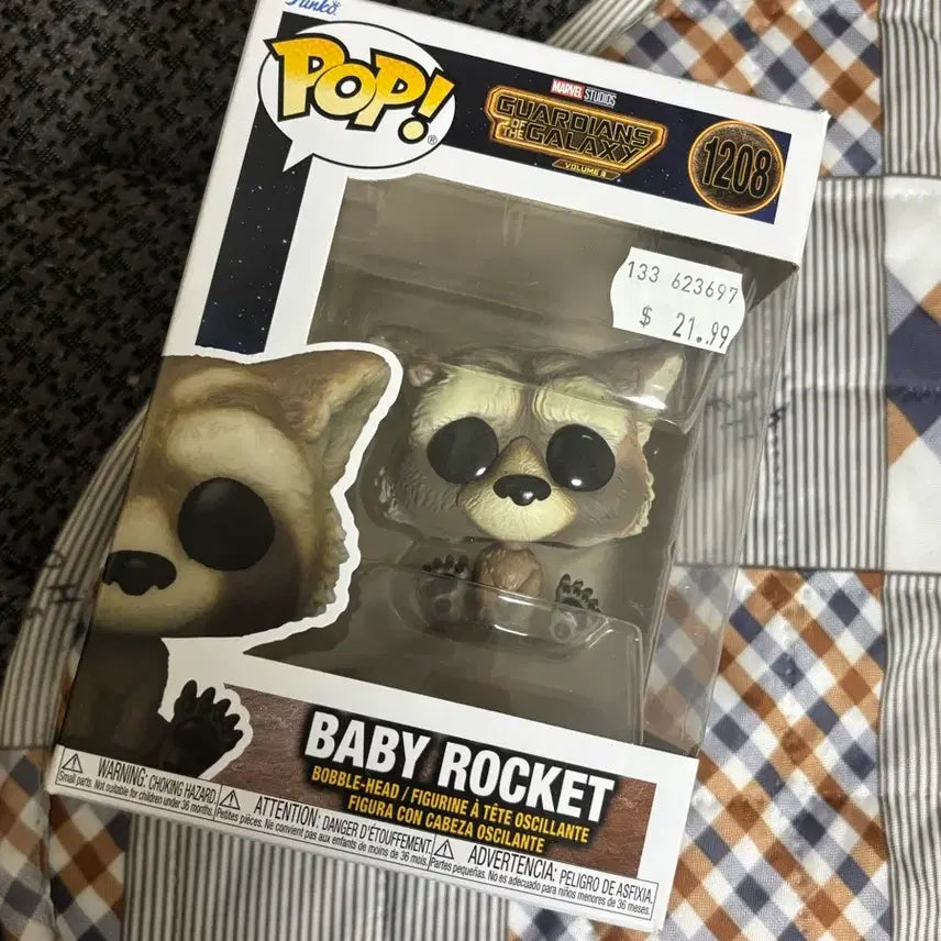 [BUNJANG] Funko Pop Baby Rocket Figure Guardians of the Galaxy / 마블 펀코팝 베이비 로켓 피규어 가디언즈 오브 갤럭시