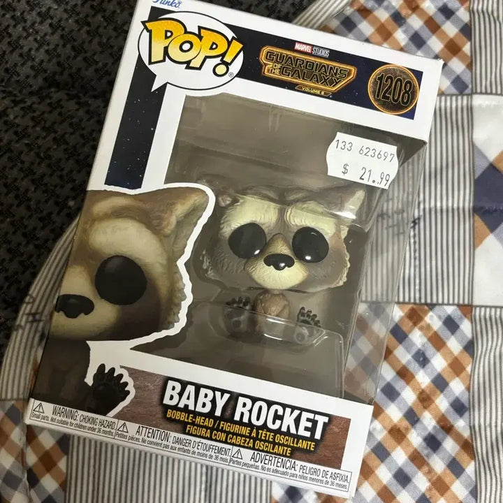[BUNJANG] Funko Pop Baby Rocket Figure Guardians of the Galaxy / 마블 펀코팝 베이비 로켓 피규어 가디언즈 오브 갤럭시