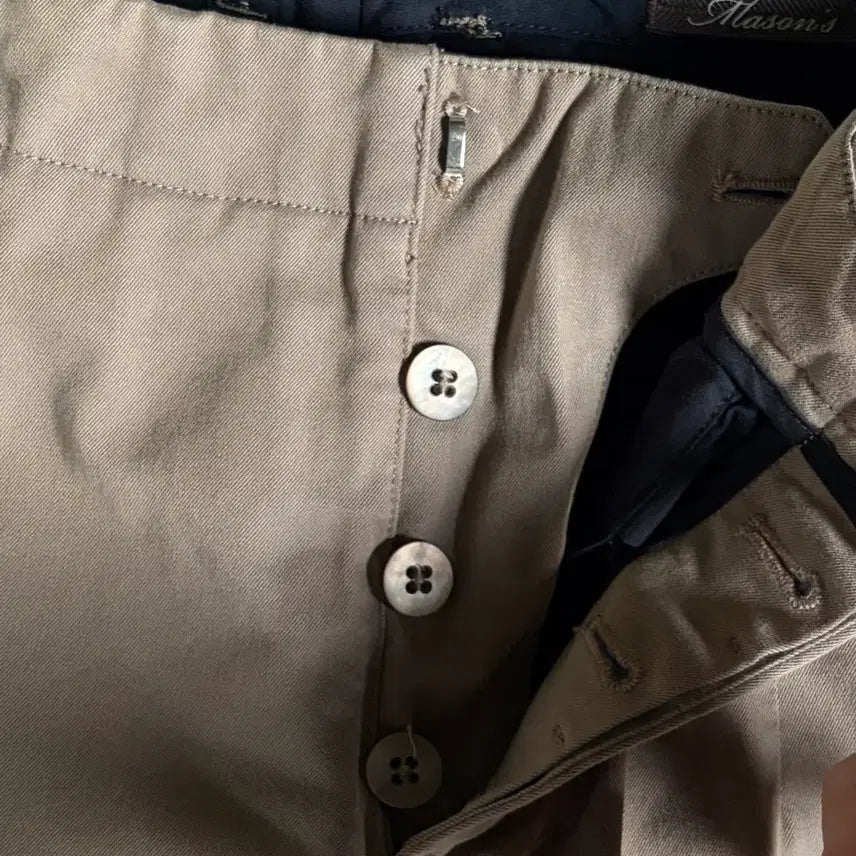 [BUNJANG] Masons Brown Chino Pants / 메이슨즈(Masons) 브라운 치노 팬츠