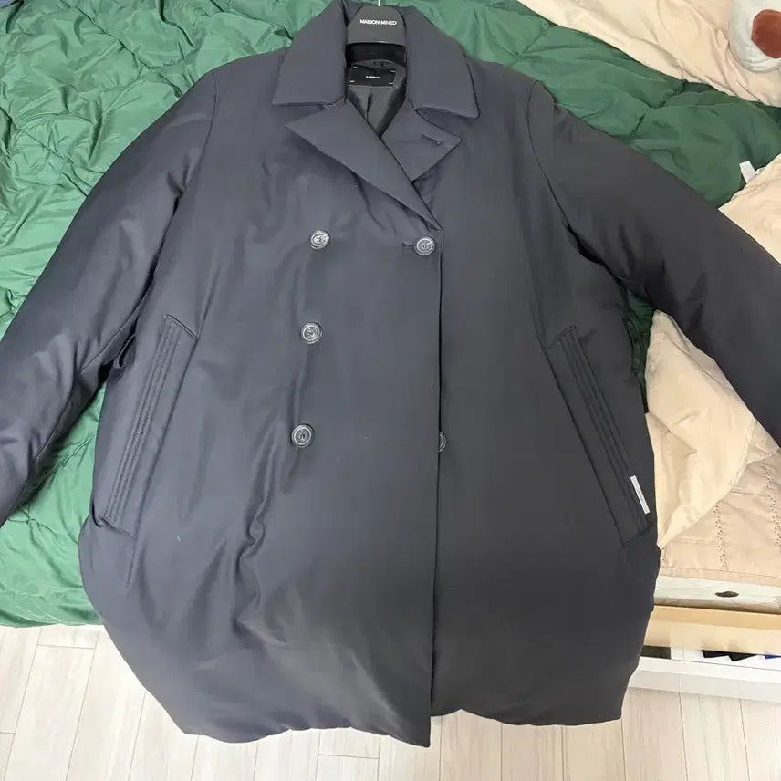 [BUNJANG] Ilcorso Oversized Long Double Down Coat Black Size 105 / 일꼬르소 오버핏 롱 더블 다운 코트 블랙 105사이즈