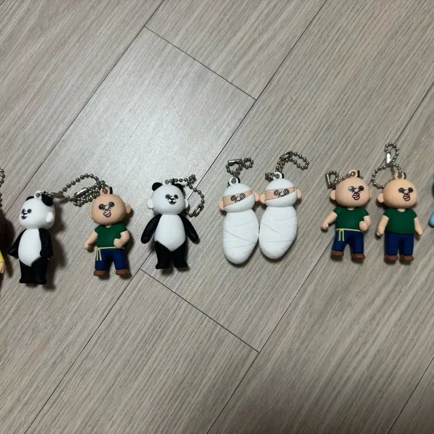 [BUNJANG] BbangBbong Character Keyring Bundle / 빵빵이 키링