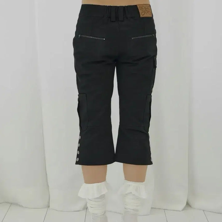 [BUNJANG] Fancy Club Cargo Capri Pants / 팬시클럽 카고 카프리 팬츠