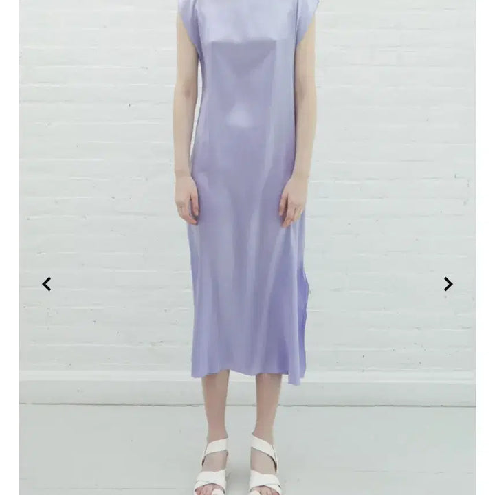 [BUNJANG] Base Range Raid Dress Silk Purple / 베이스레인지 레이드레스 실크_퍼플