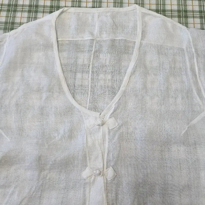 [BUNJANG] 66 Size White Linen Shirt / 4ㅡ모시 셔츠ㅡ66