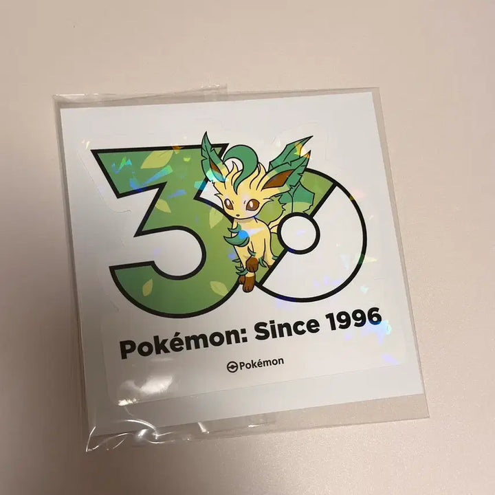 [BUNJANG] Pokemon 30th Anniversary Leafeon Sticker Set / 포켓몬 30주년 스티커 2종 세트(리피아)