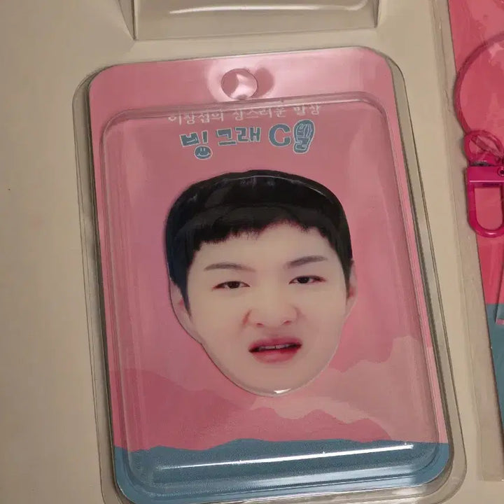 [BUNJANG] Lee Changsub Binggrae Grip Tok Set (4 Types) / 이창섭 빙그래 키링 그립톡 4종 세트 일괄