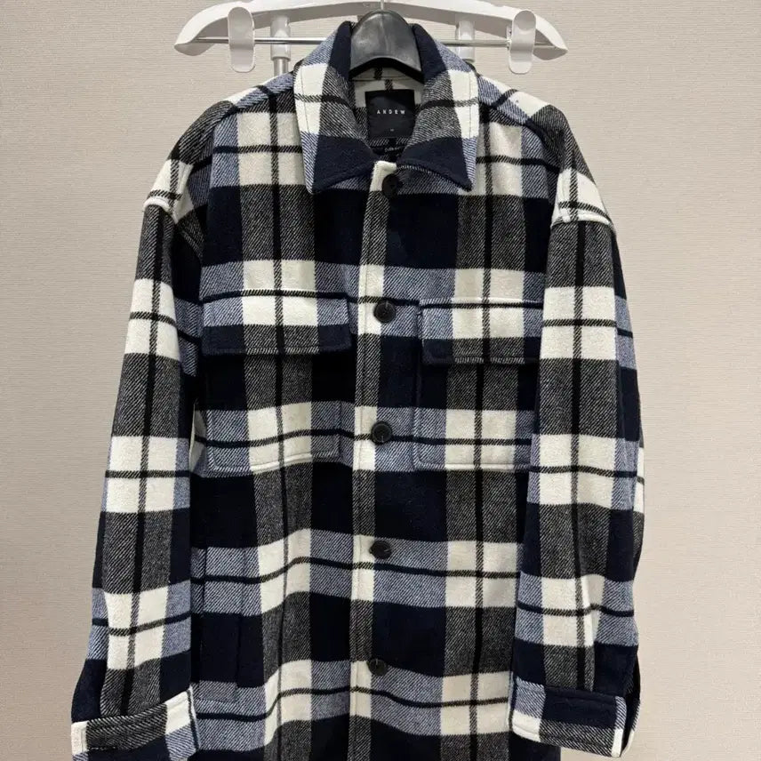 [BUNJANG] ANDEW Uni Check Oversized Shacket / ANDEW 앤듀 유니 체크 오버핏셔켓