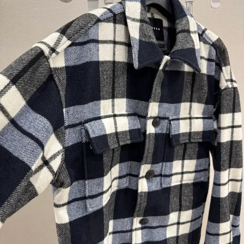 [BUNJANG] ANDEW Uni Check Oversized Shacket / ANDEW 앤듀 유니 체크 오버핏셔켓
