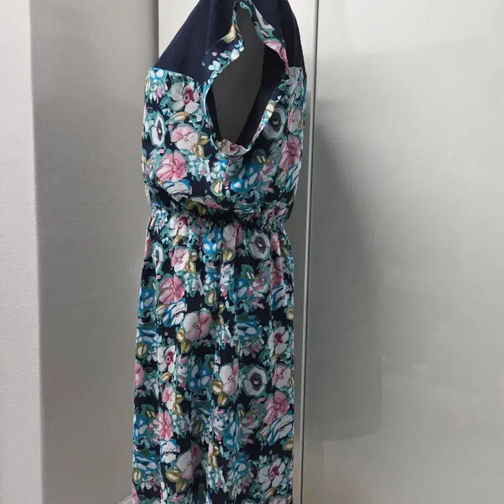 [BUNJANG] Billy Willy Floral Pattern Maxi Dress with Belt / (새상품)빌리윌리 원피스 55