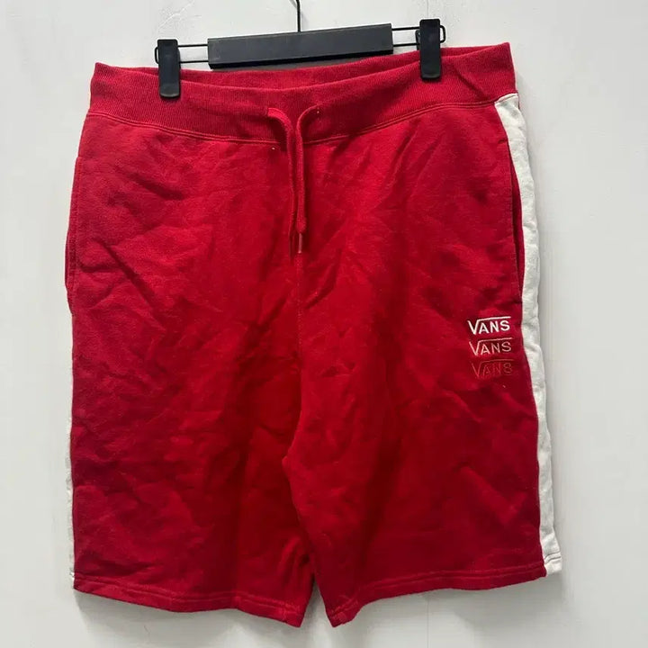 [BUNJANG] Vans Red Shorts L / [만원 아라비아빈티지]반스 레드 반바지 L