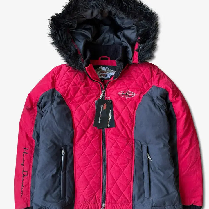 [BUNJANG] Harley-Davidson Puffer Jacket / 할리데이비슨 푸퍼 재킷