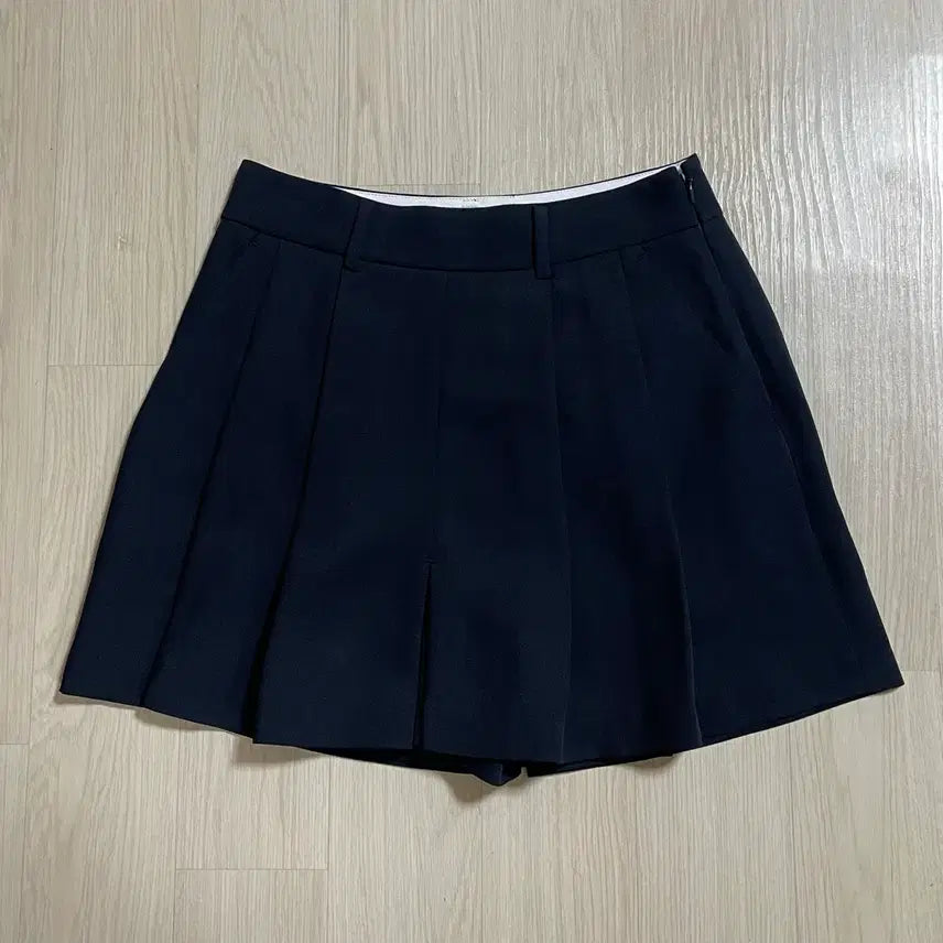 [BUNJANG] AND YOU Pleated Skirt Pants Navy / AND YOU 앤유 치마 바지 플리츠스커트 팬츠
