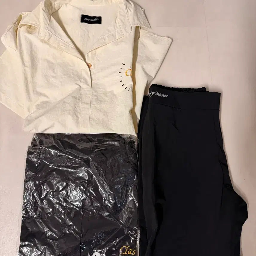 [BUNJANG] Classy Master Ivory Top and Bottom Set / 클래시마스터