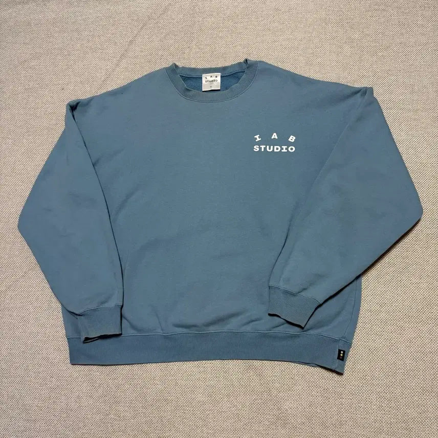 [BUNJANG] IAB Studio Logo Sweatshirt XL / 아이앱 스튜디오 로고 맨투맨
