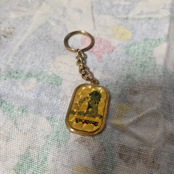 [BUNJANG] 80s-90s Singapore Merlion Vintage Keychain / 8-90s Singapore Merlion 빈티지 키링