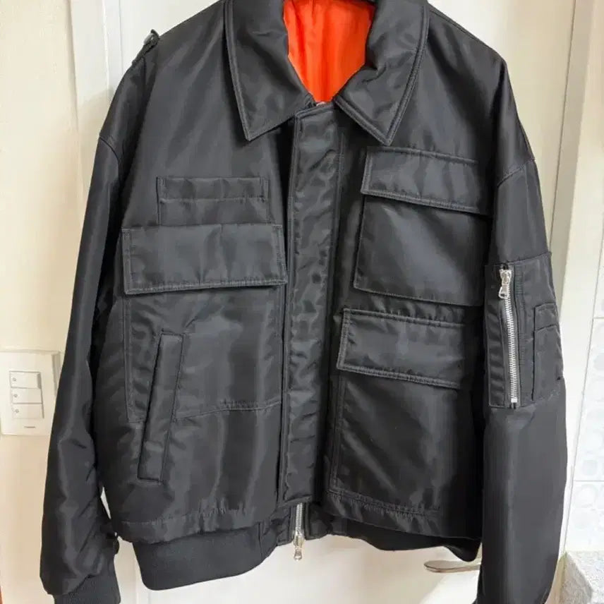 [BUNJANG] Solid Homme MA-1 Jacket / [105] 솔리드옴므 ma-1