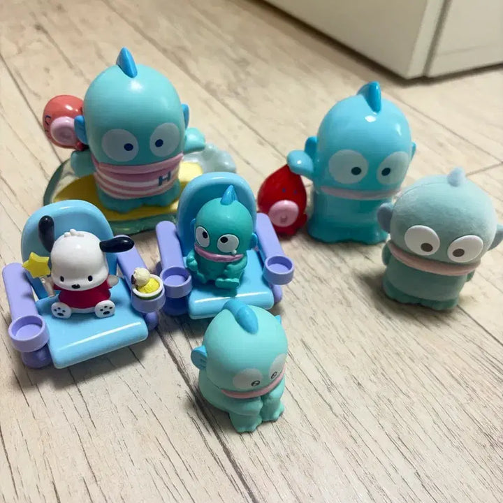 [BUNJANG] Sanrio Hangyodon Figure Bundle Set / 산리오 한교동 피규어