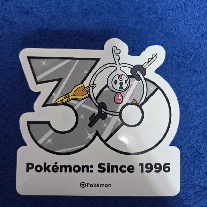 [BUNJANG] Pokemon 30th Anniversary Sticker (Clefairy) / 포켓몬 30주년 기념 스티커(클레피)