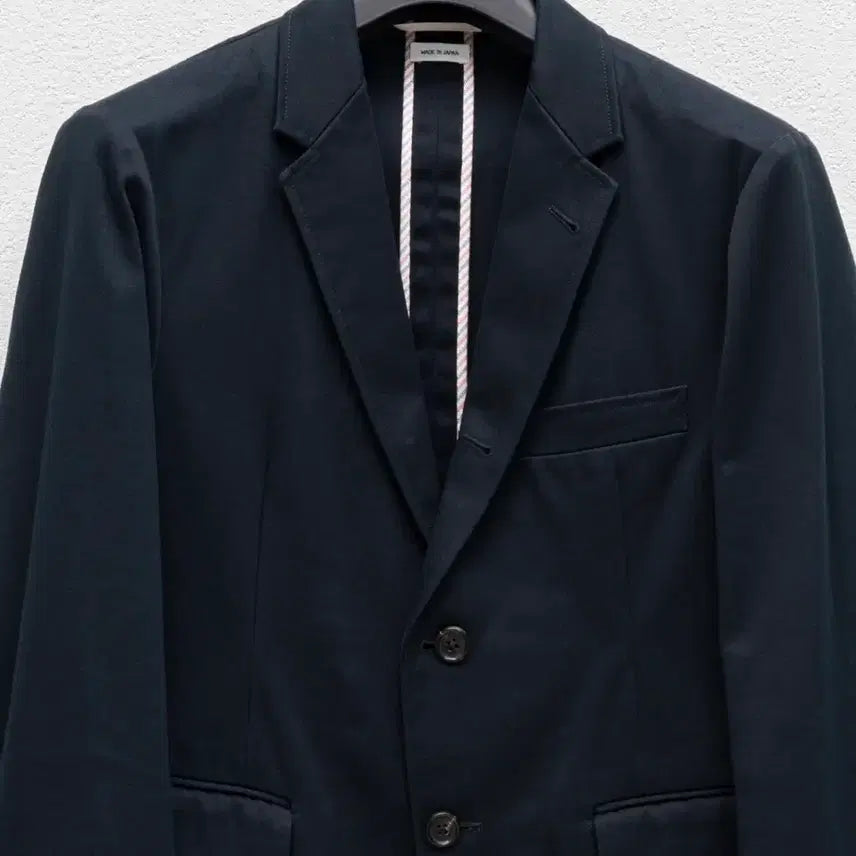 [BUNJANG] Thom Browne Classic Fit Cotton Blazer Jacket / 톰브라운 클래식핏 코튼 블레이저 자켓 0 mju426a-03788