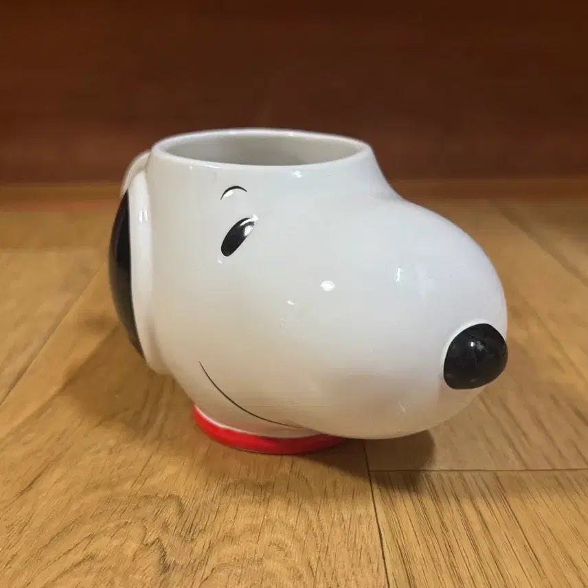 [BUNJANG] Vintage Snoopy Face Mug Cup / 레어) 빈티지 고전 스누피 얼굴 머그컵