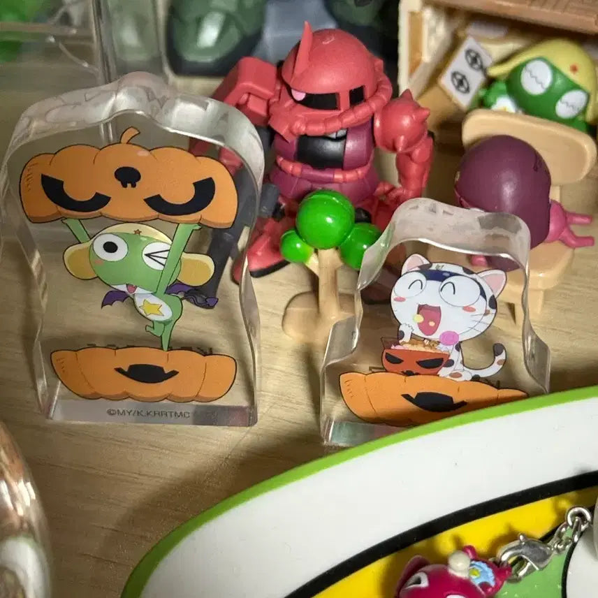 [BUNJANG] Keroro &amp; Tamama Halloween Korotto Acrylic Bundle Set / (오늘만)할로윈 케로로 타마마 코롯토 아크릴 일괄