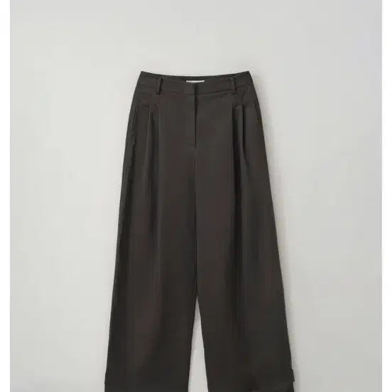 [BUNJANG] New York 9 Studio Matt Cotton Pants Charcoal / 뉴욕나인스튜디오 matt 코튼 팬츠 차콜
