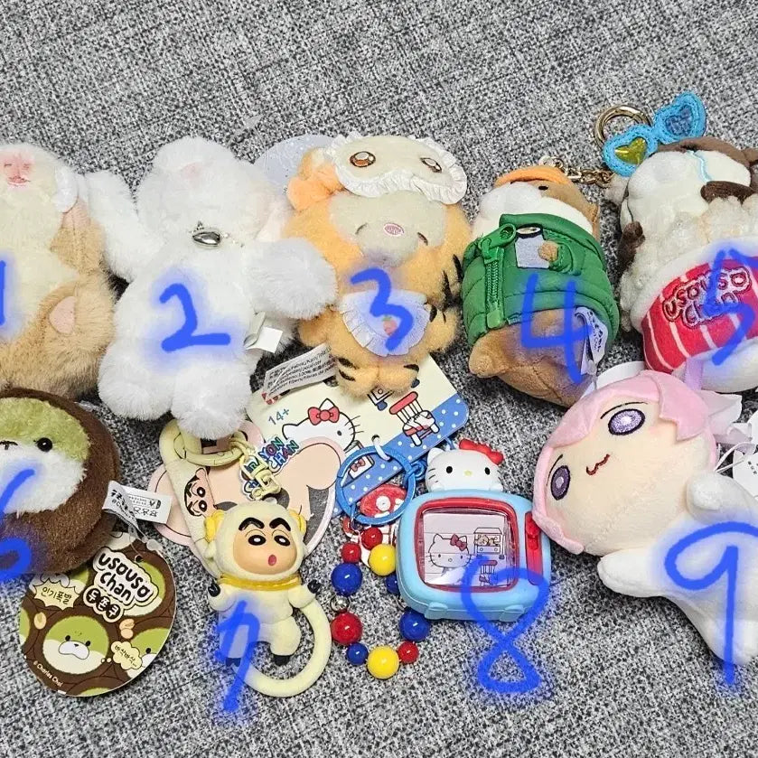 [BUNJANG] Assorted Keychains / [대박 할인] 키링 개당 2000원