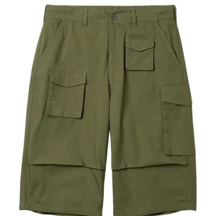 [BUNJANG] GU x Engineered Garments Utility Shorts Olive L / GU x 엔지니어드 가먼츠 유틸리티 쇼츠 올리브 L