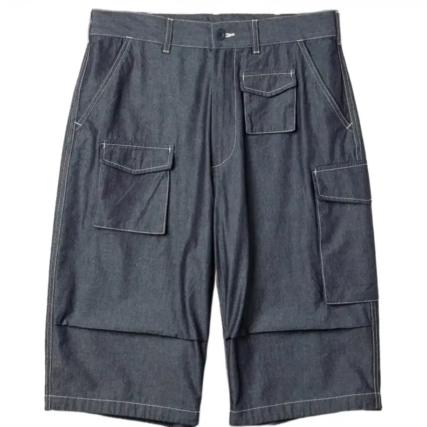 [BUNJANG] GU x Engineered Garments Utility Shorts Blue L / GU x 엔지니어드 가먼츠 유틸리티 쇼츠 블루 L