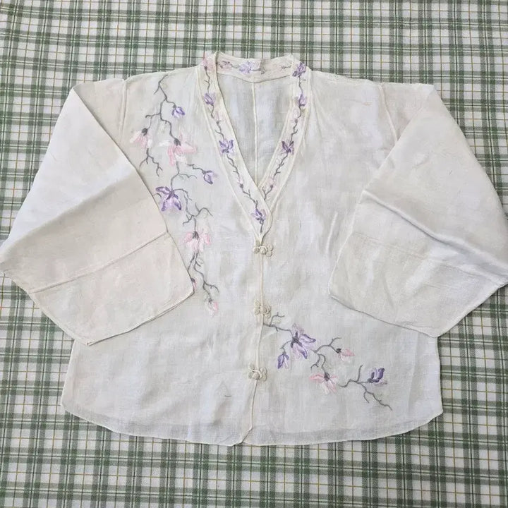 [BUNJANG] Korean Traditional Linen Jacket / 4ㅡ모시 국산 저고리ㅡ55ㅡ66