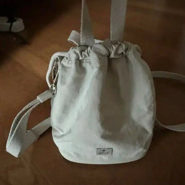 [BUNJANG] Snow Peak Camp Bucket Bag Light Gray / 스노우피크 캠플 버킷백 라이트그레이