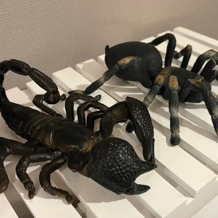 [BUNJANG] Spider and Scorpion Figurines Bundle / 거미/전갈 모형, 곤충모형 일괄 판매:)