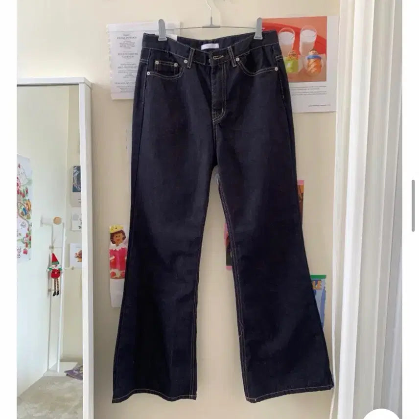 [BUNJANG] Bow Archive Raw Denim Jeans / 보우아카이브 raw denim