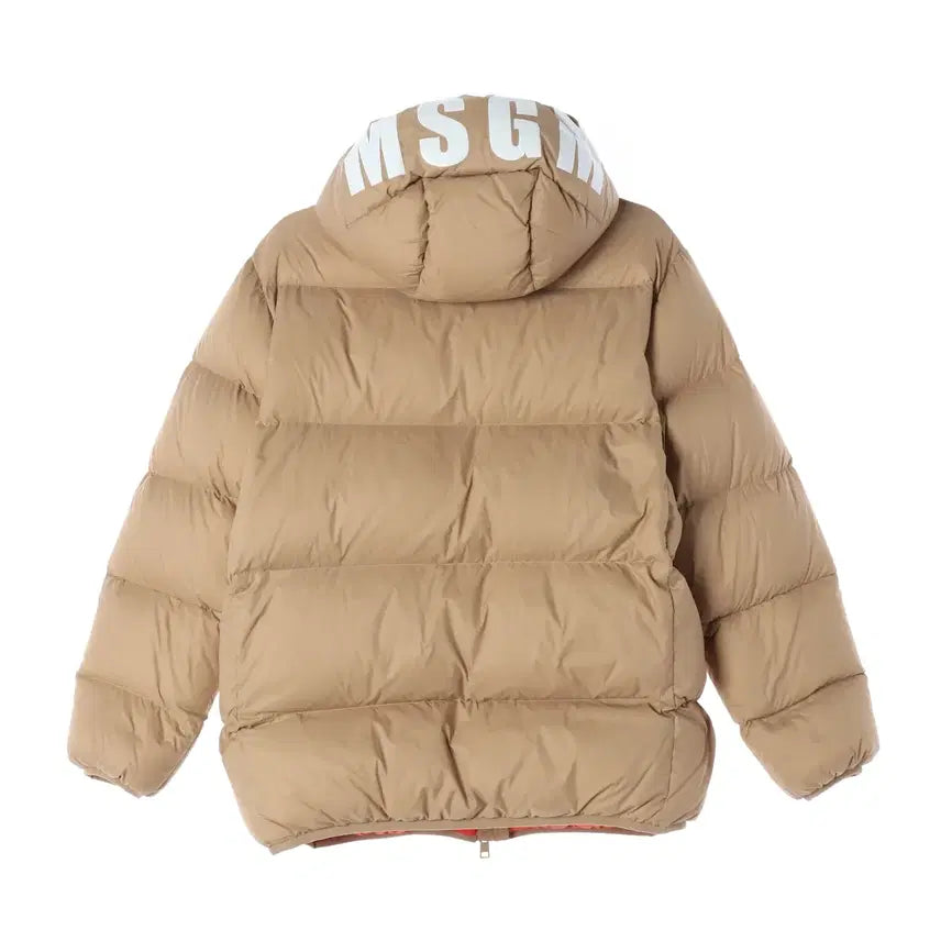 [BUNJANG] MSGM 22FW Down Hooded Short Puffer Jacket / 엠에스지엠 22FW 오리털 후드 숏 패딩