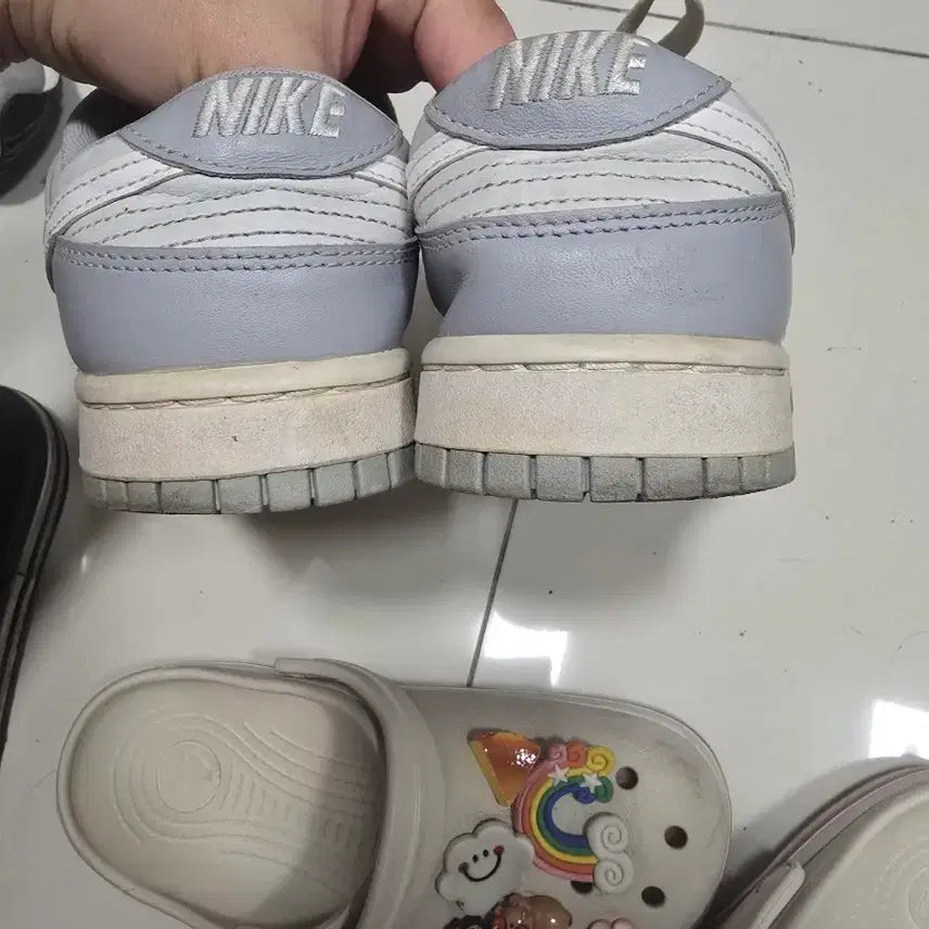 [BUNJANG] Nike Dunk Low Retro Wolf Grey (250) / 나이키 덩크 로우 레트로 울프 그레이 250