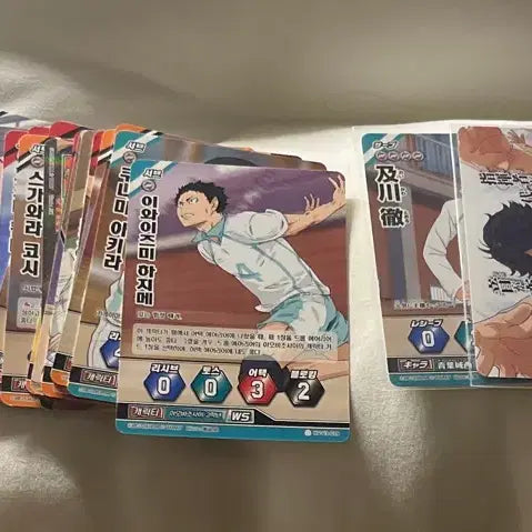 [BUNJANG] Haikyuu!! Visual Cards Bundle Set / 하이큐 바보카 49장 일괄판매