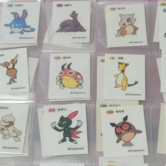 [BUNJANG] Pokemon Stickers / 포켓몬 띠부씰 양도